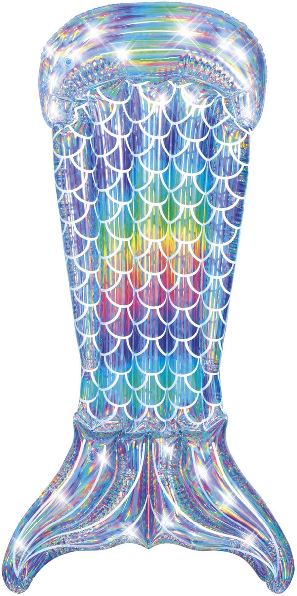 BESTWAY LUCHTBED IRIDESCENT MEERMIN STAART