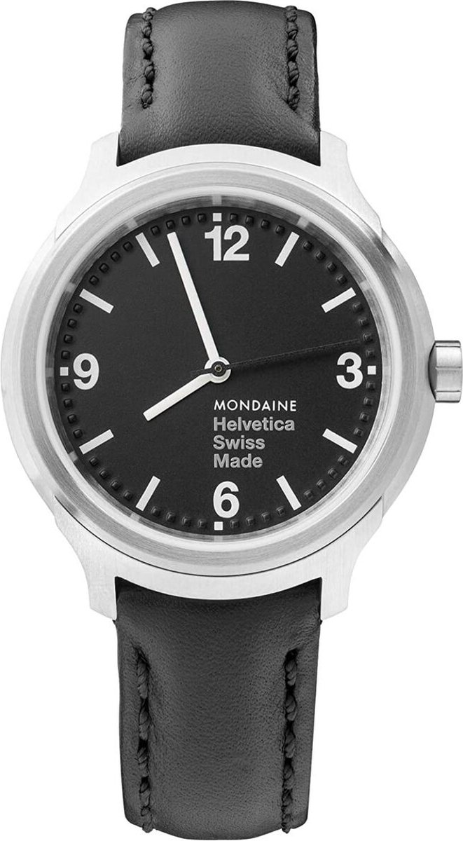Mondaine Helvetica Bold MH1.B3120.LB Dameshorloge 34 mm