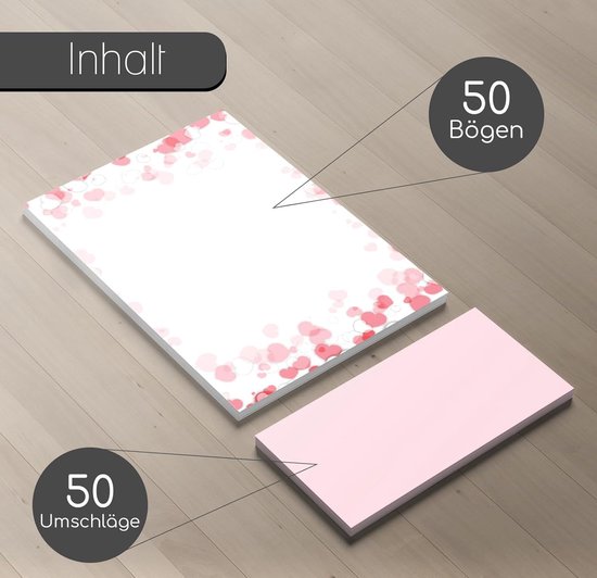 Bedankkaart envelop met bloemen