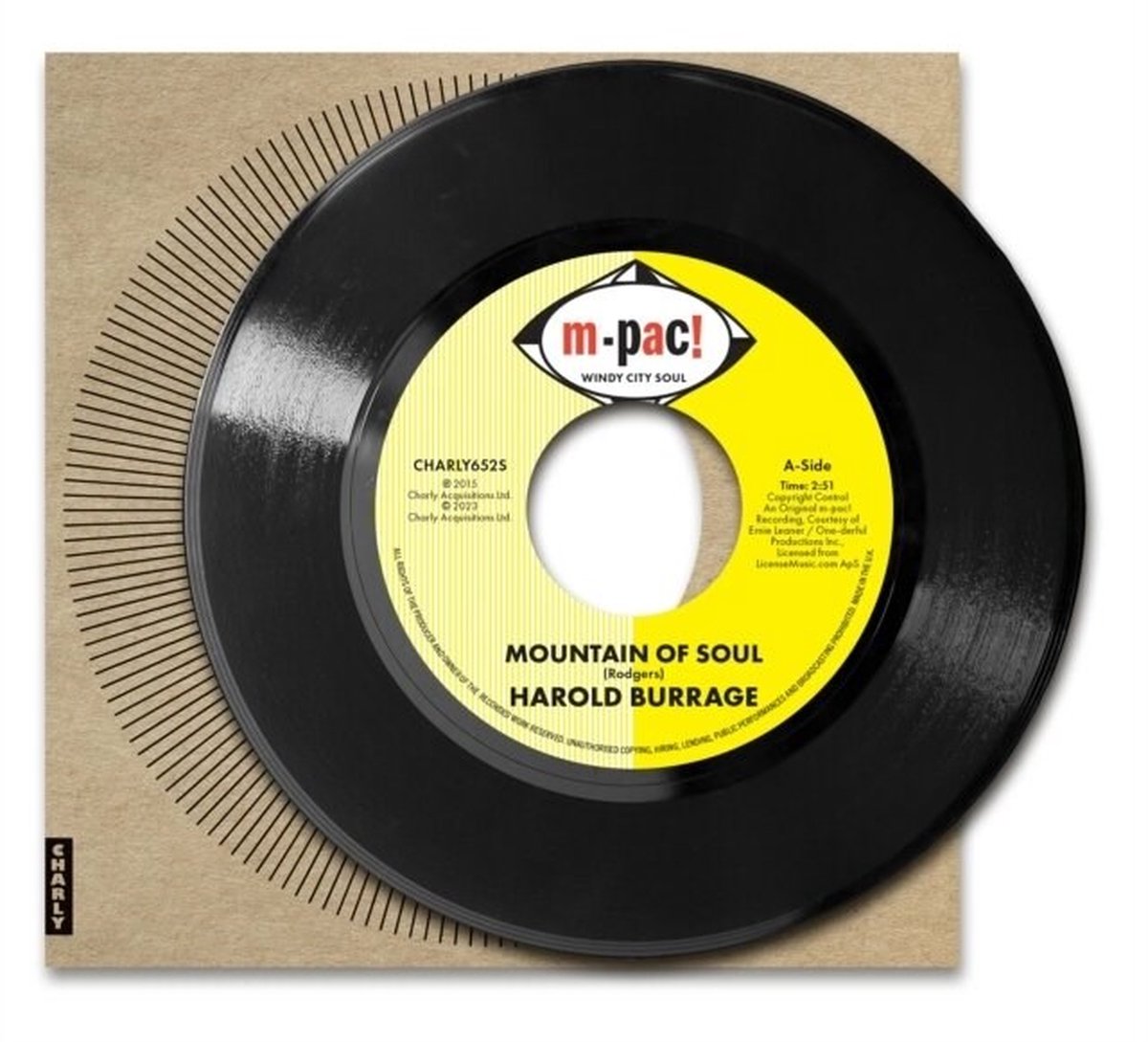 Harold Burrage & Willie Parker - Mountain Of Soul / So Glad (7" Vinyl Single)