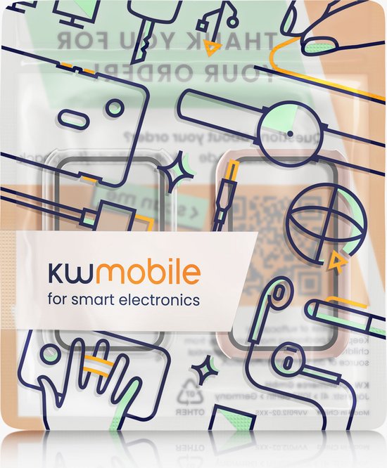 Coque Protection Kwmobile Pour Amazfit Band 7 - 2x Étui Verre Trempé Transparent
