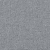 Fauteuil de massage réglable en tissu gris clair