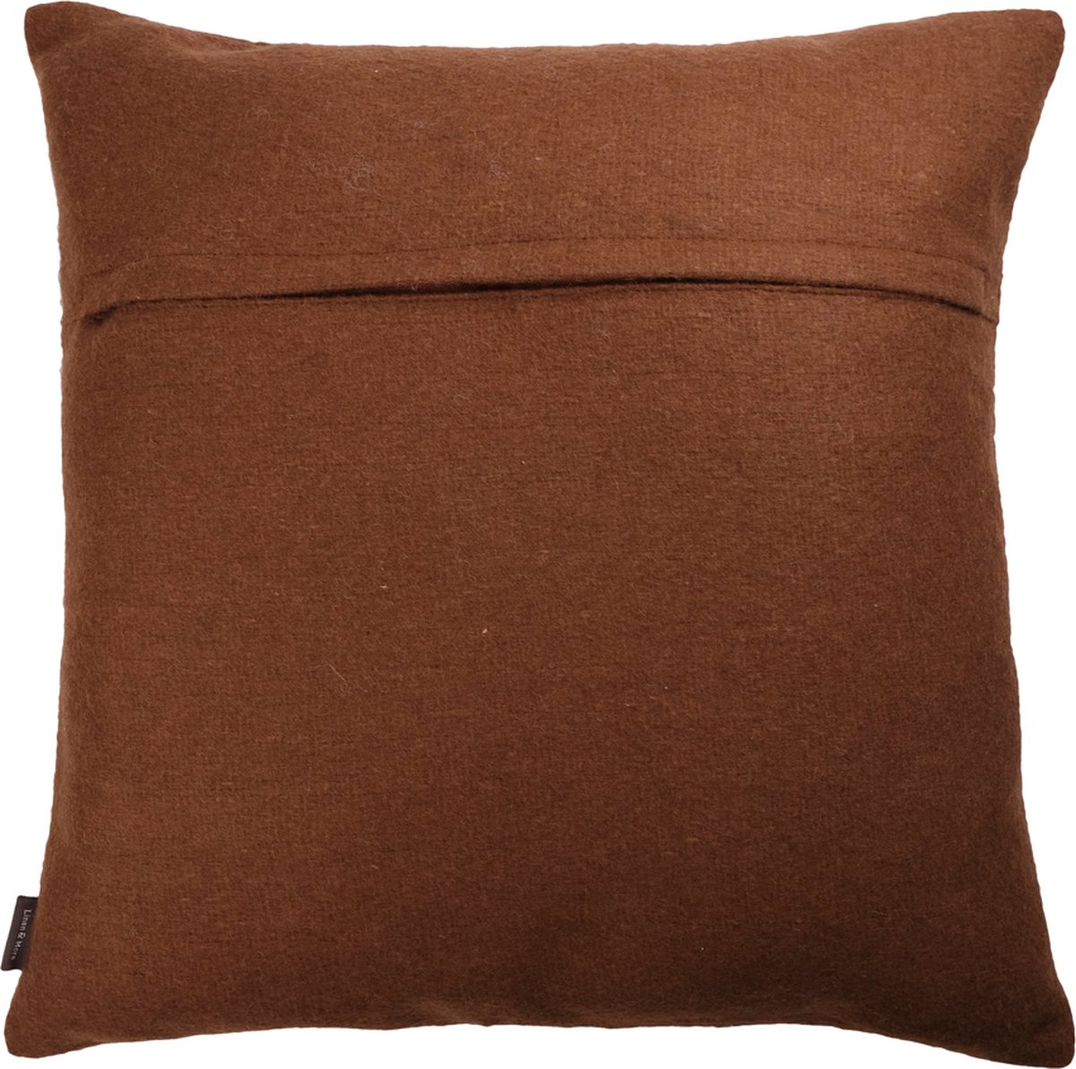 Mace kussen bruin 43x43cm