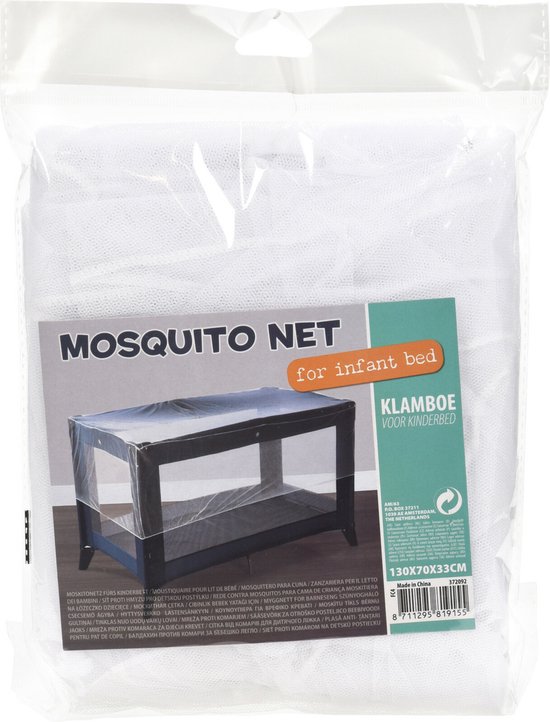 Klamboe - Anti muggen - Muggennet voor kinderbed - Guard´n Care — afbeelding 3