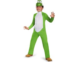 NINTENDO - SUPER MARIO BROS, Déguisement Yoshi Deluxe, Taille S (4-6 ans)