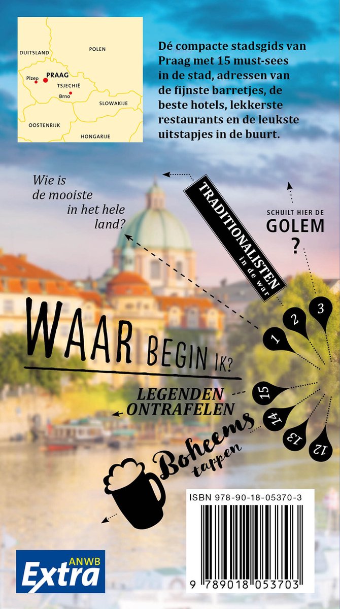ANWB Extra - Praag - back cover