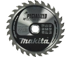 Makita Ø 165mm Asgat 20mm 28T Invalcirkelzaagblad voor Hout | Specialized - B-33009