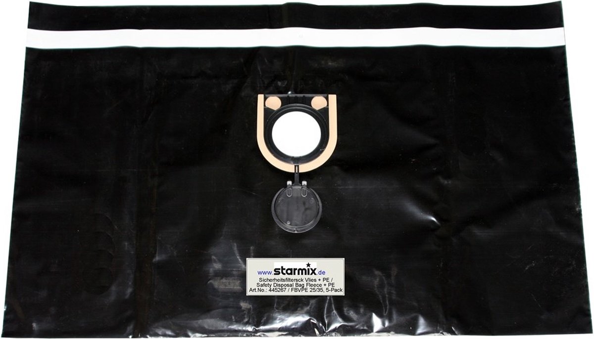 Starmix FBVPE 25/35 Veiligheidsfilterzakken voor iPulse en ISC M/H (5 stuks) - 445267