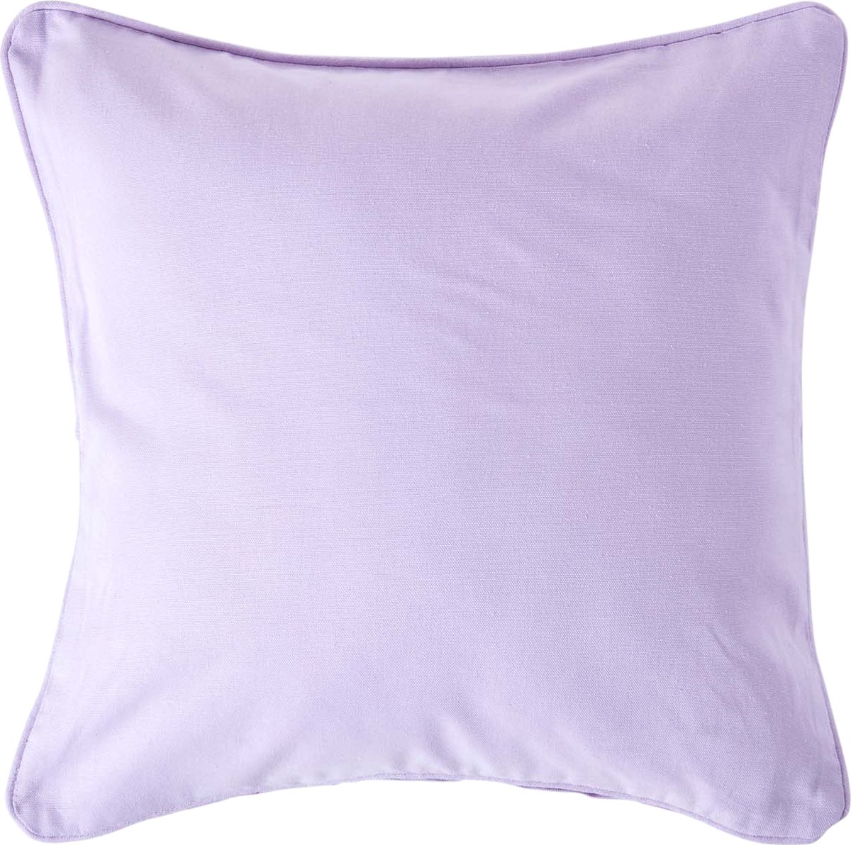 Homescapes katoenen kussenhoes in lila, 30 x 30 cm Mauve