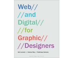Omslag van Web and Digital for Graphic Designers