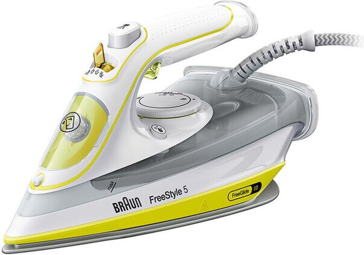 Braun SI5016YL- Stoomstrijkijzer - 2600W - SuperCeramic - Geel