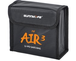 50CAL Li-Po Batterijen Veiligheidszak (3 accu's) voor DJI Air 3