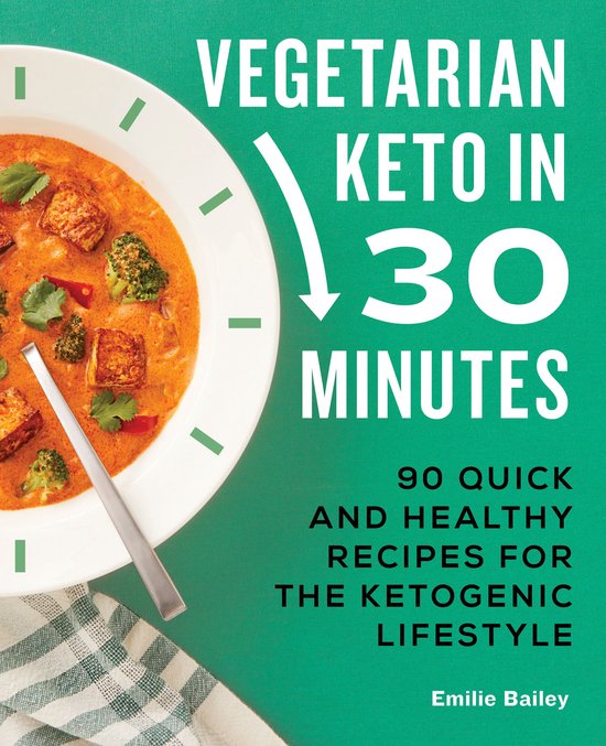 Vegetarian Keto in 30 Minutes - cover