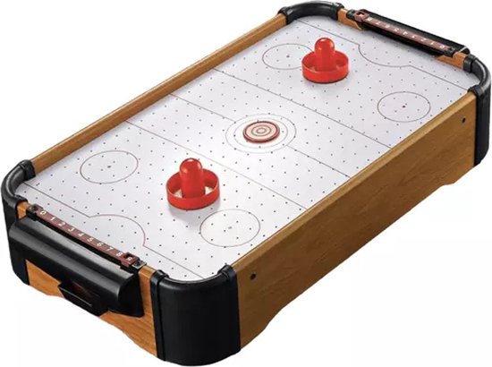 Foto: Playos airhockeytafel voor kinderen 56 cm speeltafel airhockey tafel mini speelgoed arcade spelletjes