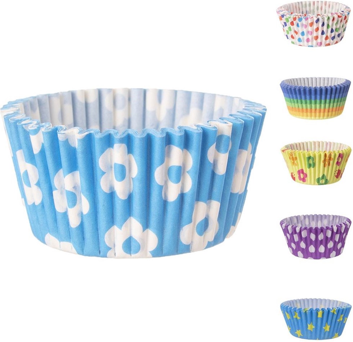 Cupcake Vormpjes Papier 6 cm 80 stuks - Muffinvormpjes - Muffin - Muffinvorm - Bakvorm