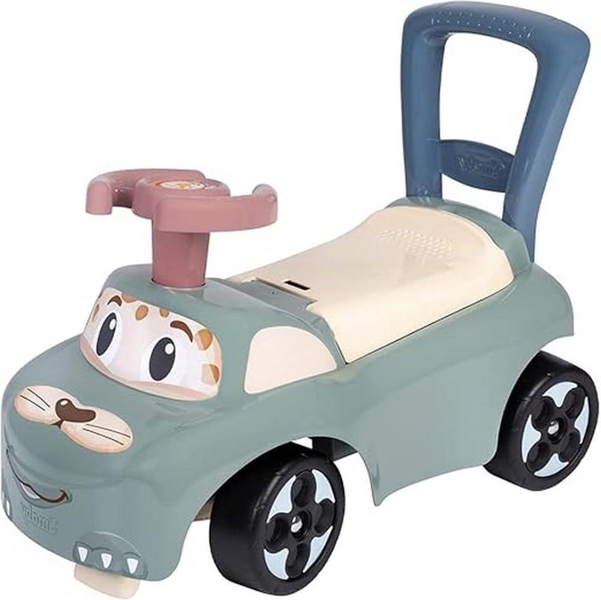 Loopwagen baby Mijn eerste auto Loopauto met opbergvak op Kantelbeveiligin Voor binnen en buiten Vanaf 10 maanden loopwagen baby