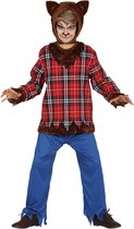 FIESTAS GUIRCA, S.L. - Campus weerwolf kostuum voor jongens - 122/134 (7-9 jaar) - Kinderkostuums