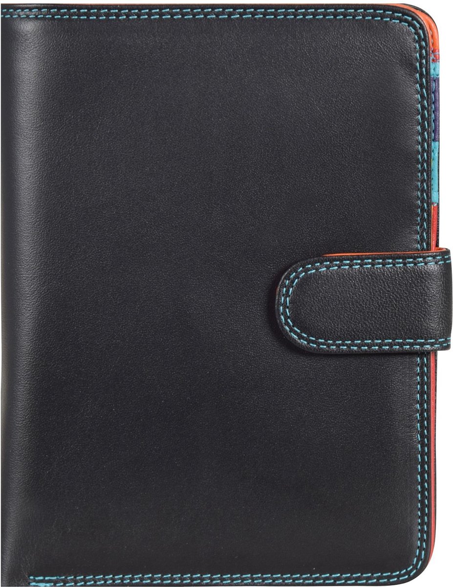 Mywalit Large Wallet Zip Purse - damesportemonnee - Black Pace