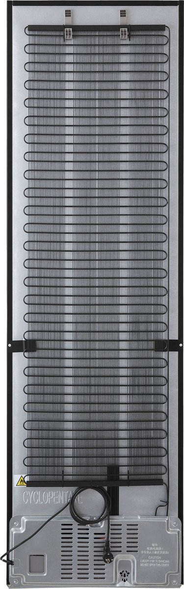 Inventum KV2010B No Frost energiezuinige koel-vriescombinatie - 201 cm hoog - 378 liter - Zeer stil: 29 dB - Superkoelen - Supervriezen - Vershoudlade - Energielabel A - Vrijstaand - Zwart — afbeelding 6