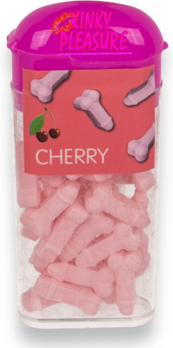 Mini Willy Snoepjes in Handig Doosje - Kersensmaak