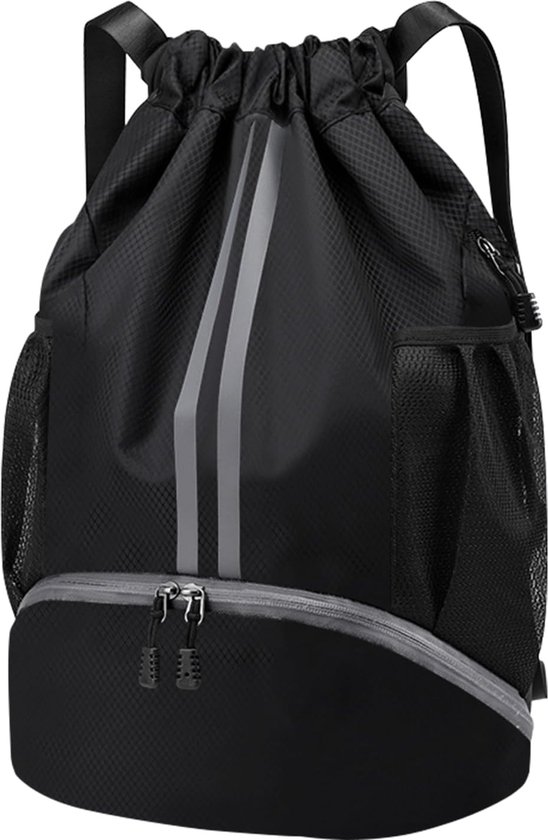 Powerslide Sport-Rucksack 55 Liter – Schwarz, Mit Rollen & Flaschenhalter | Für Inliner, Skate & Reisen