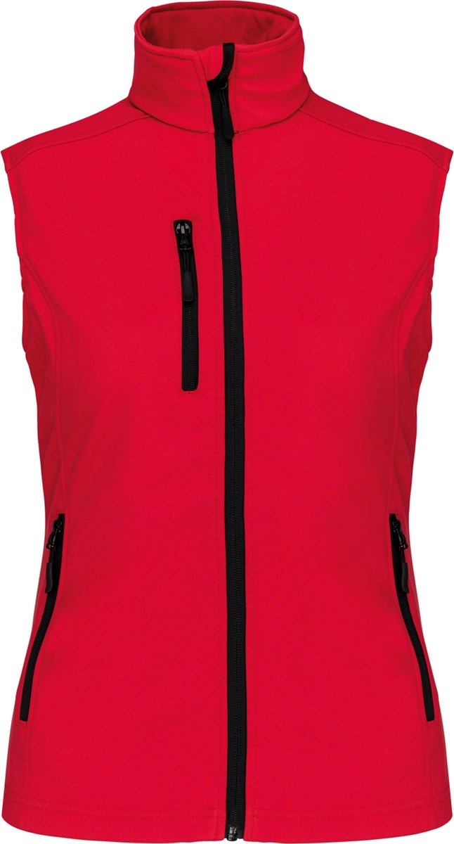 Kariban Dames softshell bodywarmer K404 - Red - XXL