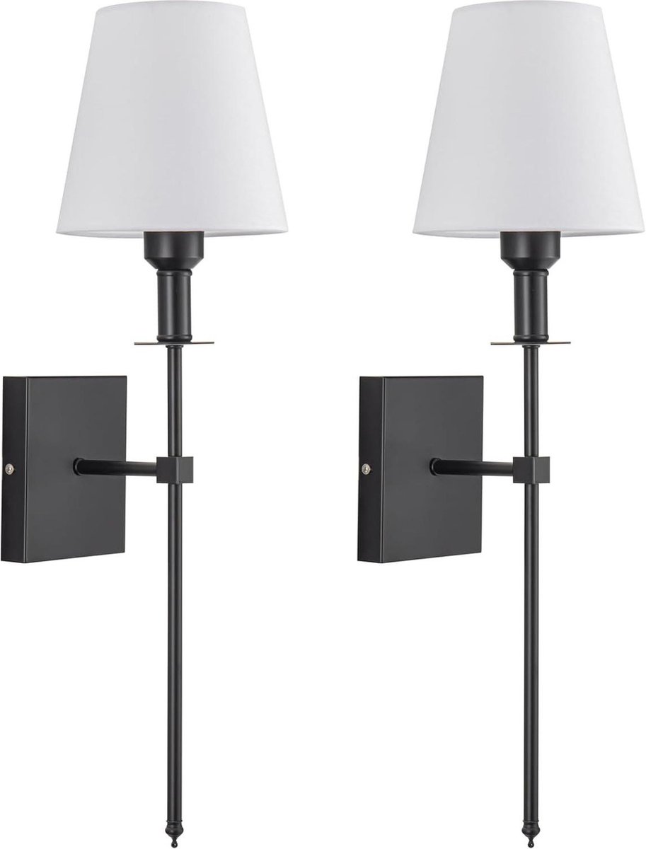 Wandlamp Oplaadbaar - Oplaadbare Wandlamp Draadloos Binnen Verstelbaar Afstandsbediening USB Wandverlichting Wandlamp Oplaadbaar