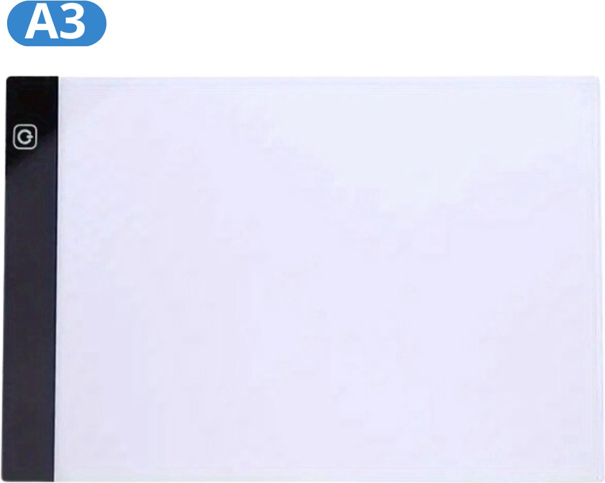 Nivard Lightpad Diamond Painting Lichtbak Voor Tekenen Voor Diamond Painting- Lichttafel Tekentafel Tekenen A3 A4 A5 Volwassenen Kinderen Dimbaar Tekenbord