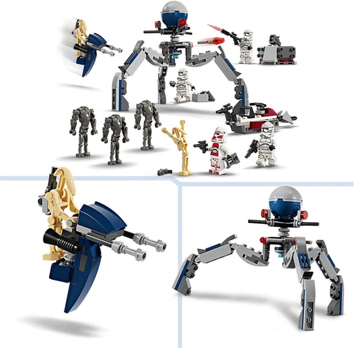 LEGO Star Wars Clone Trooper™ & Battle Droid™ Battle Pack - 75372 — afbeelding 15