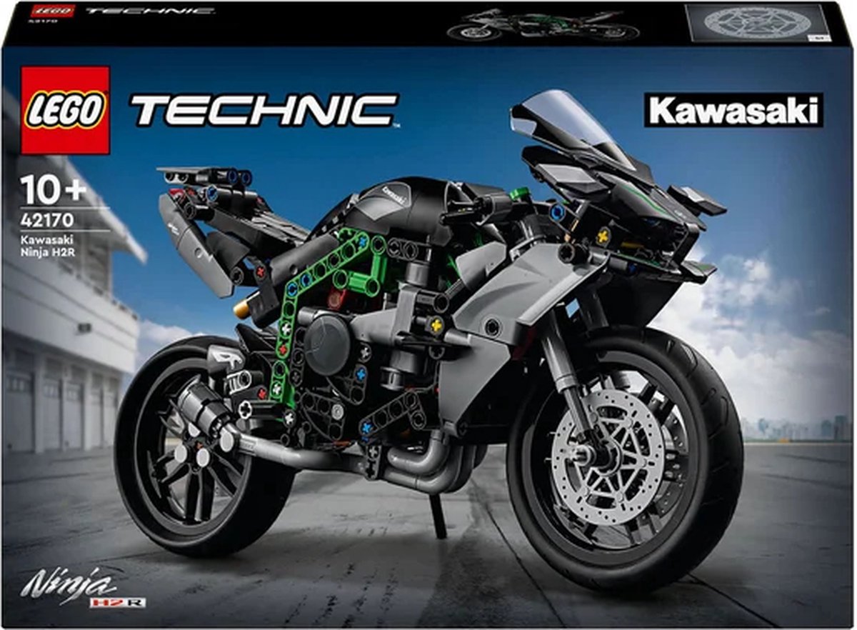 LEGO Technic Kawasaki Ninja H2R motor - 42170 — afbeelding 15