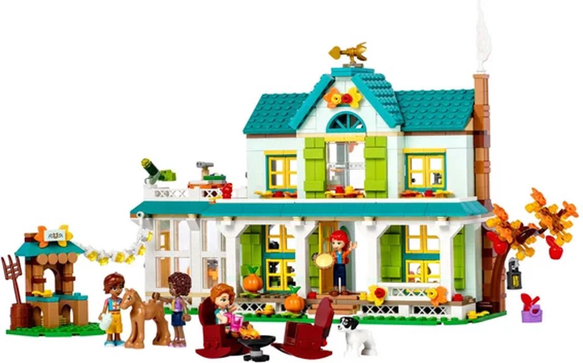 LEGO Friends Autumns huis, Poppenhuis Speelset met Minipoppetjes en Accessoires - 41730 — afbeelding 12
