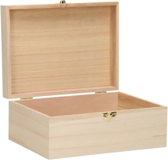 Boîte en bois Premium (format A5)