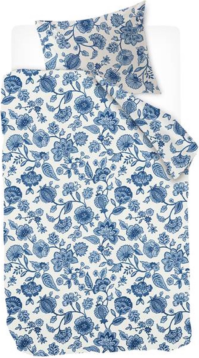 Ivorlyn Brighton Dekbedovertrek - Eenpersoons - 140x200/220 cm - Blue