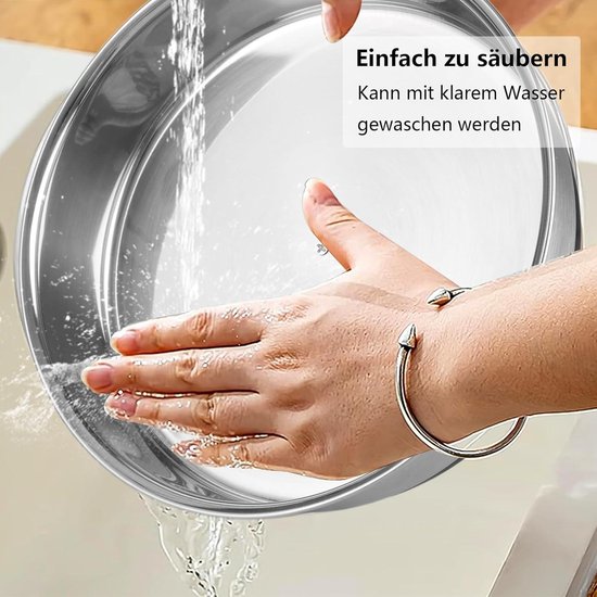 Draaibare draaischijf, universeel, 2 stuks, 20 cm draaiplateau, 360 graden draaiplateau, multifunctionele roterende schijf met stalen kogellagers voor monitor, tv, luidspreker, handwerk, planten