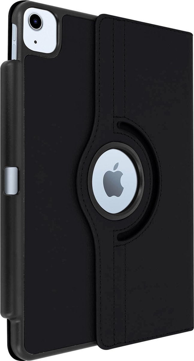 Avizar Hoesje Geschikt voor iPad Air 2025 / 2024 / 2022 / 2020 360° Draaibare Standfunctie, Zwart