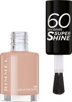 Rimmel 60 Seconds Super Shine Nagellak - 708 Kiss In The Nude