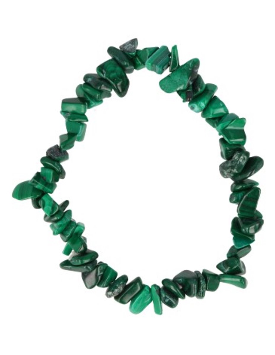 Malachiet splitarmband