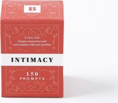 INTIMACY - 150 kaarten - Eerste date - Elkaar leren kennen - Koppel spel - Diepere connectie - Deep dive in een relatie - Relatie spel - Koppel vragen - Vragenrondje - Diepere click - Connectie -