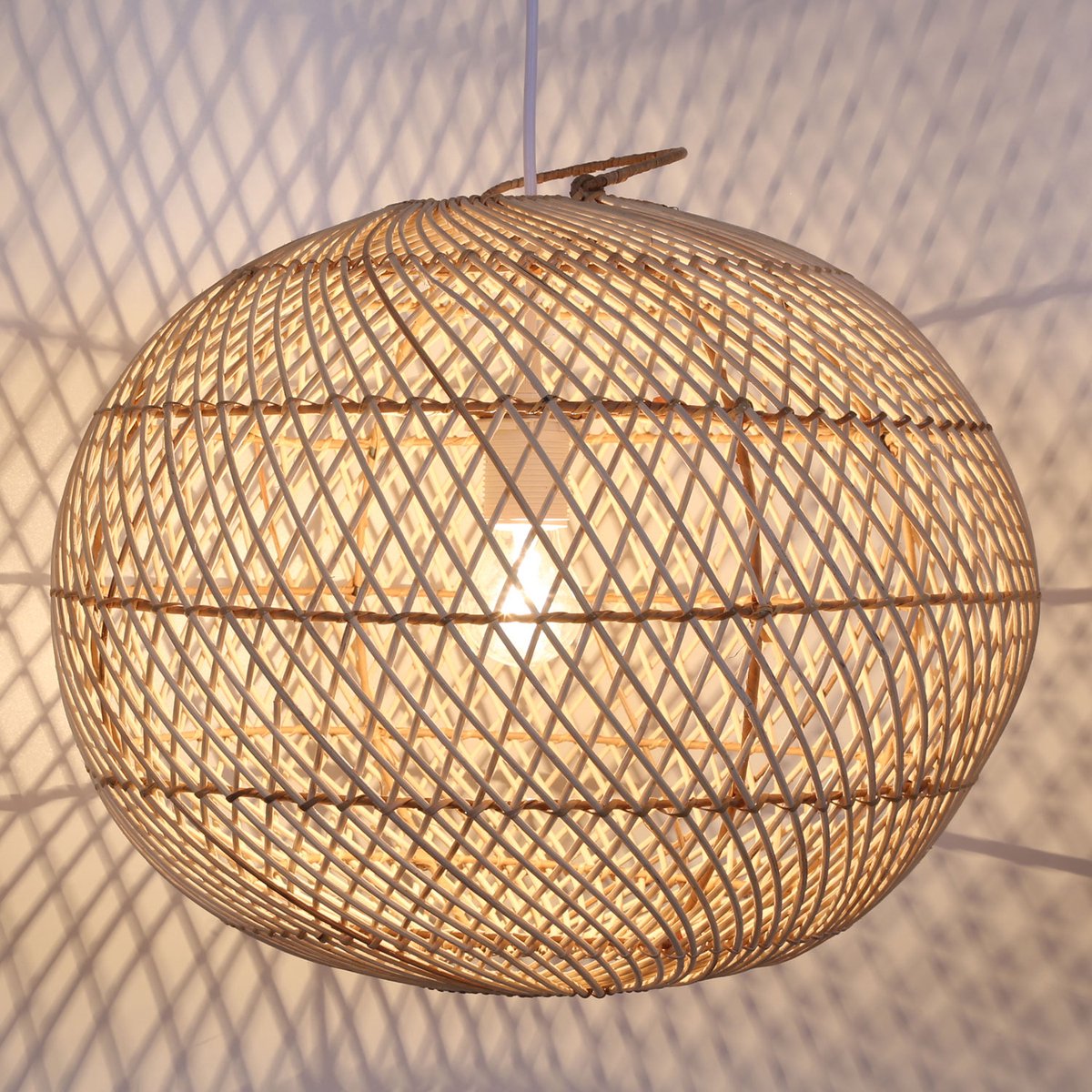 Rotan lamp Ramia