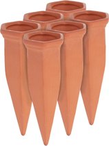 Water Dropper 6 Pieces for 1.5L PET Bottles Indoor & Balcony Plants Terracotta - Set of 6 Pieces