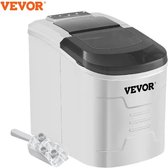 Bol.com Ijs Maker - Ijsblokjes Machine - Ijsmachine - 12KG - Zwart - Ijsblokjes Maken - Ijs Dispenser aanbieding