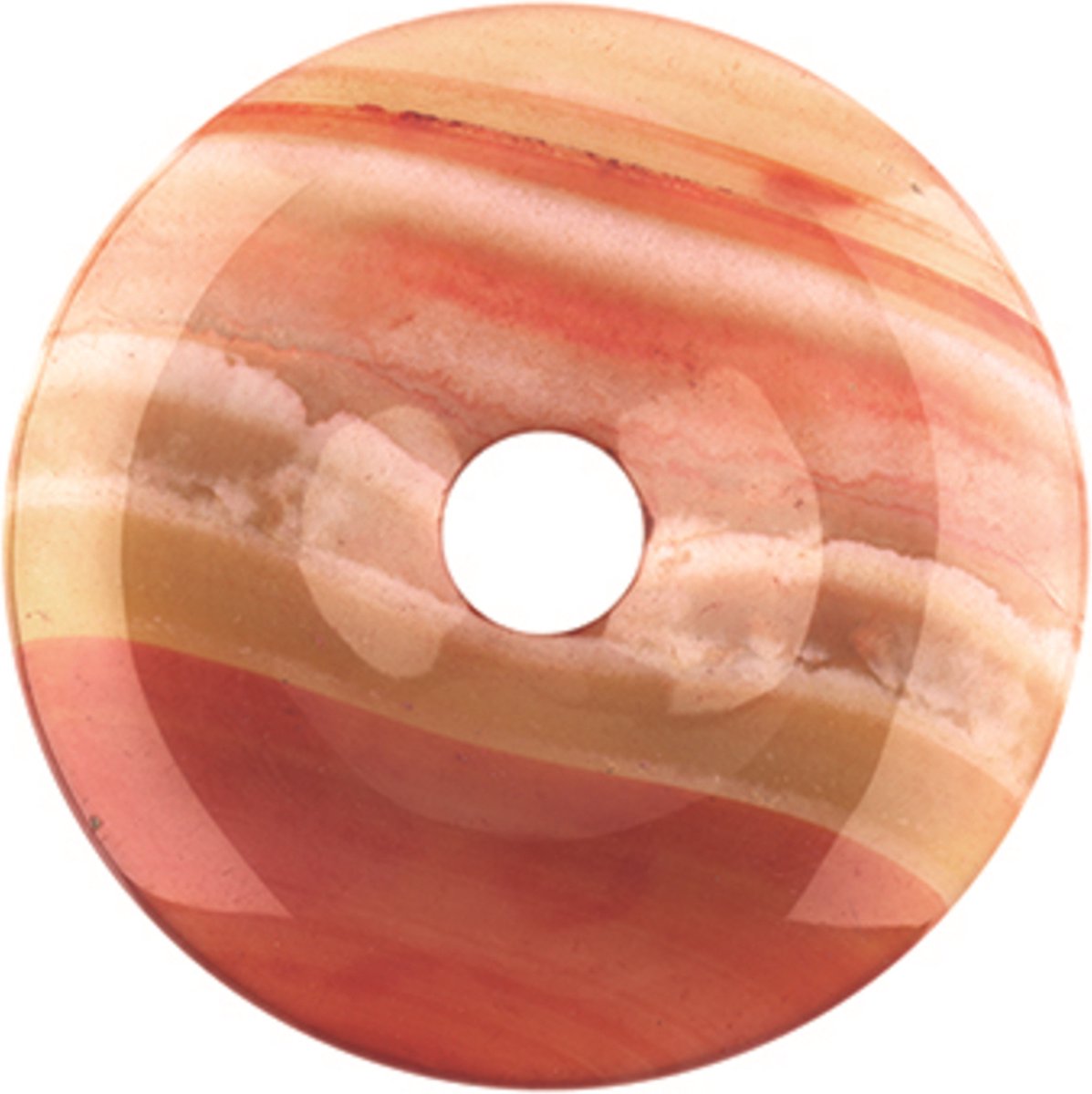 Carneool donut 30 mm