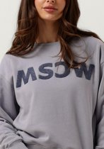Moscow Dames Sweater 62-04-logo Sweat Antraciet - Maat M