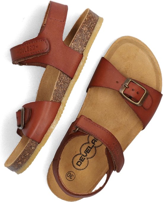 Develab 49005 Sandalen Jongens Cognac Maat 33 bol