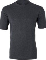 Casa Moda  T-shirt - O-neck - antraciet gemeleerd -  Maat S