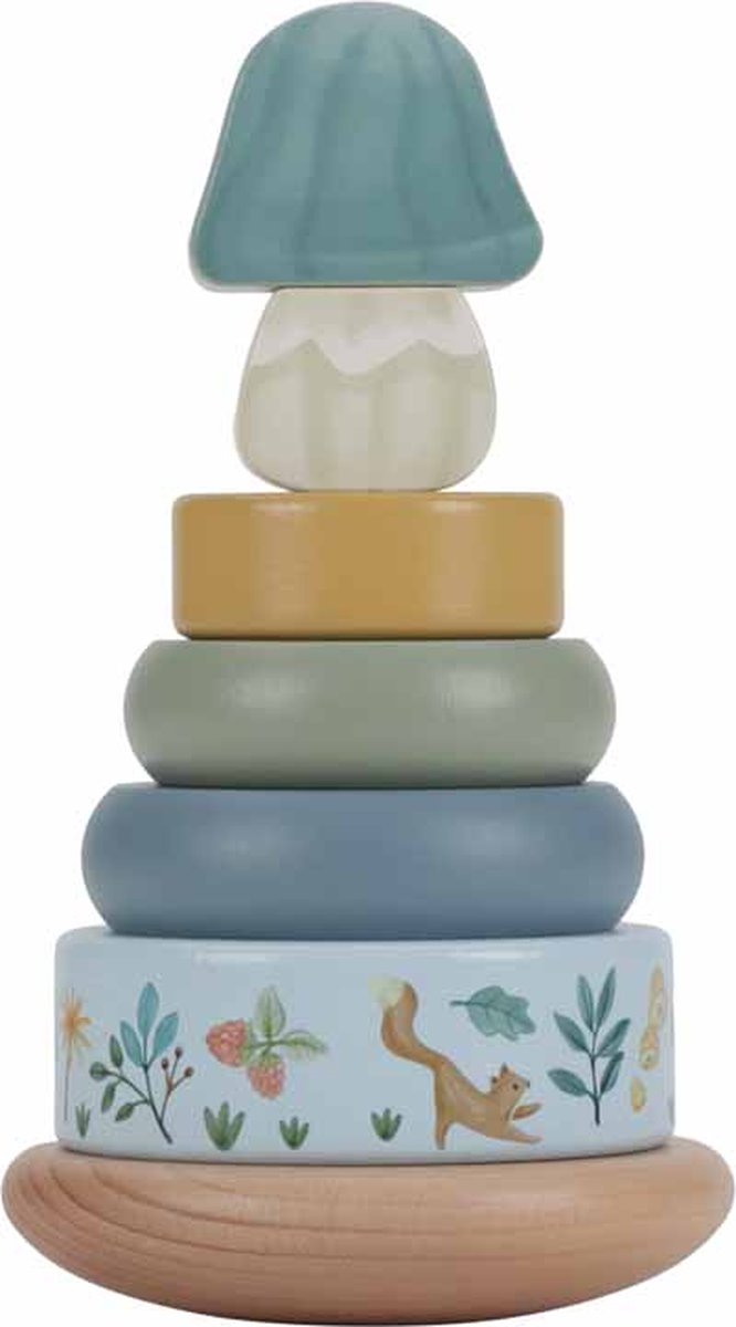 Little Dutch Tuimelstapelaar hout - Forest Friends FSC van Little Dutch — afbeelding 4