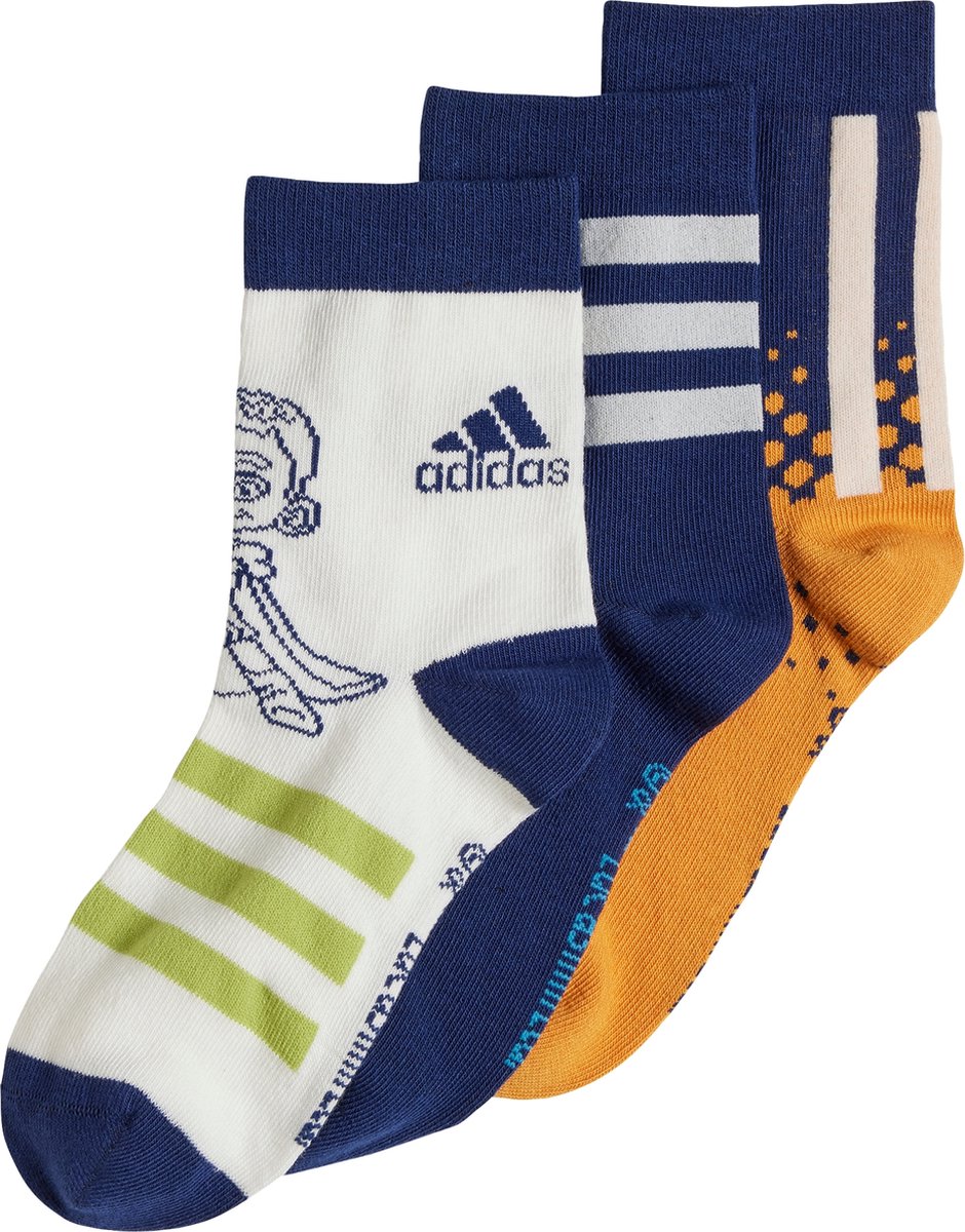 adidas Performance Star Wars Young Jedi Sokken 3 Paar Kinderen Wit