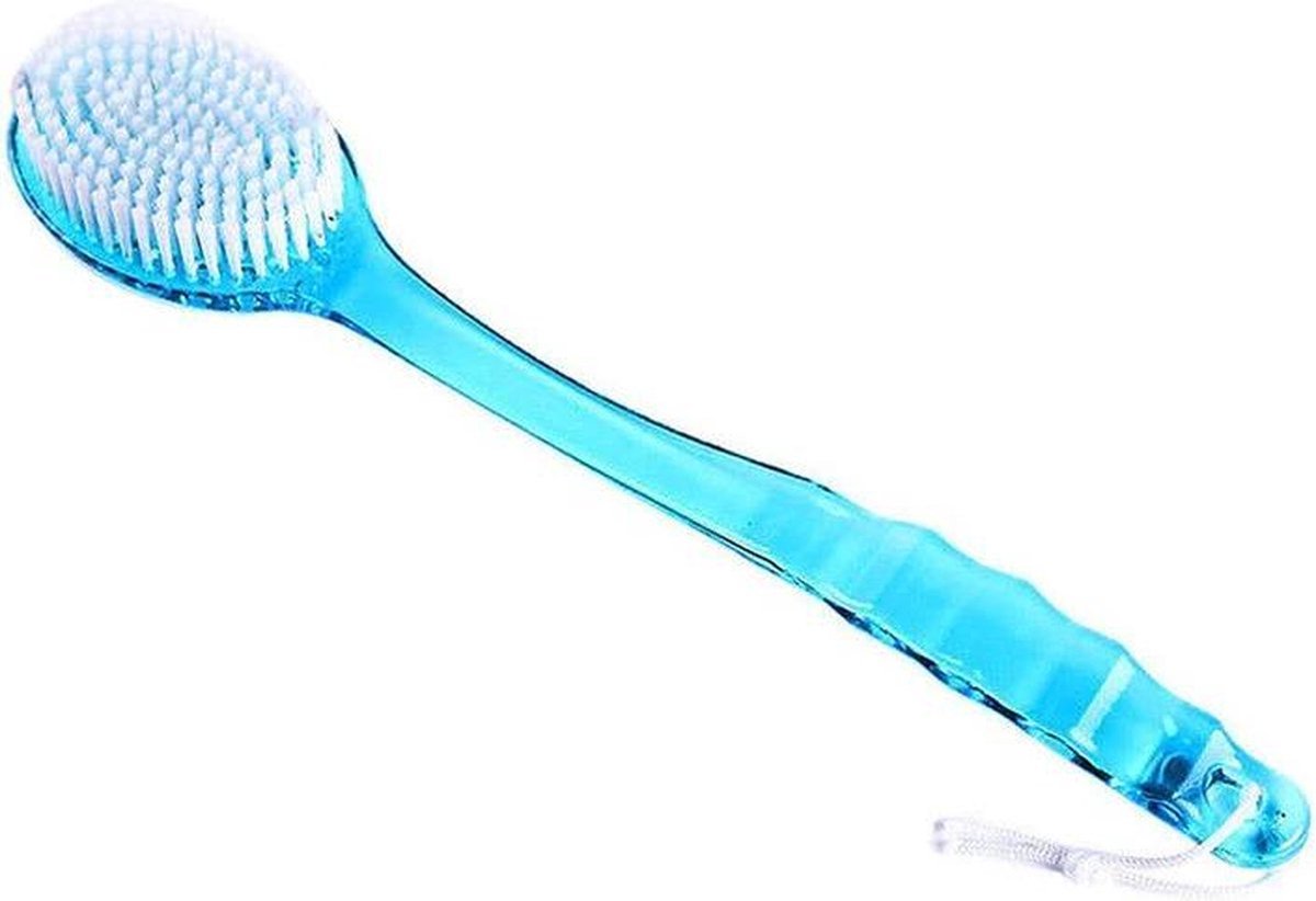 Finnacle - Lichaamsborstel - Doucheborstel - Badborstel - Rugborstel - Blauw
