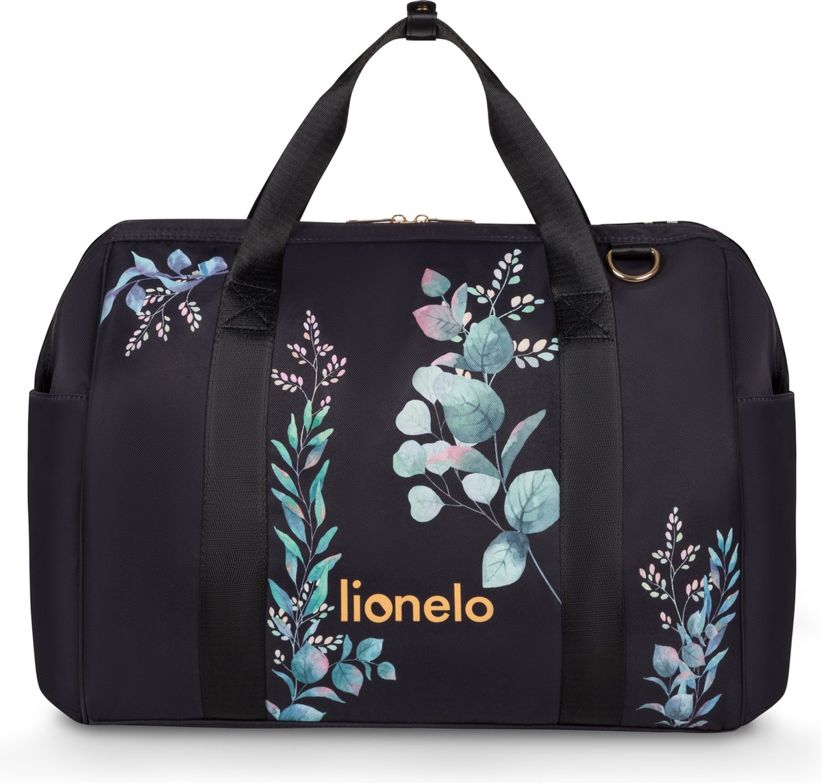 LIONELO LIONELO Ida Mommy Bag, Sac Pour Poussette Avec 2 Poches Isothermes Internes Pour Biberons Lingettes Humides Matelas A Langer Sac Cosmetique Sangles Pour Fixation A La Poussette C673 P132477