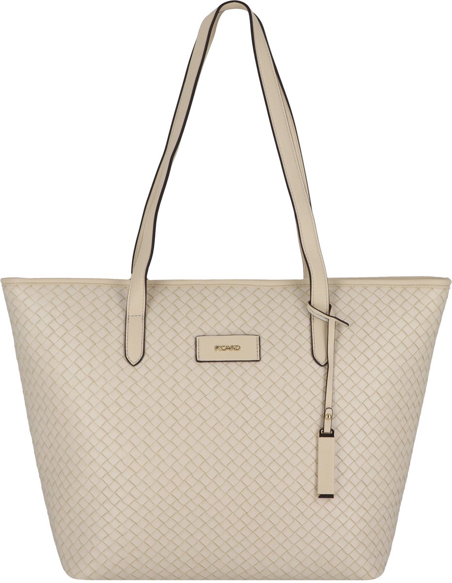 PICARD Schoudertas Piastrelle Shopper Cookie Beige